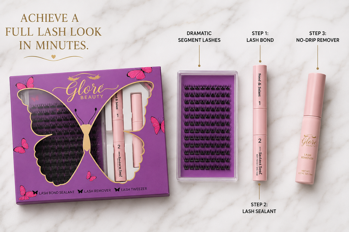 Glore Beauty All-In-One DIY Lash Extension Kit